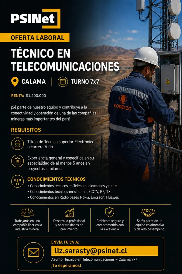 Técnico en Telecomunicaciones - imagen 1