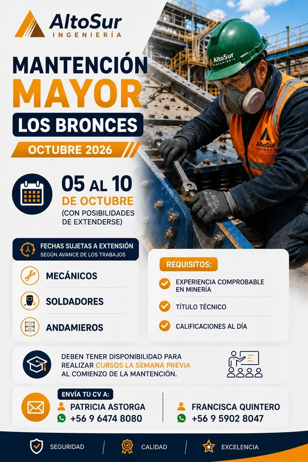 Mecánicos, Soldadores y Andamieros - imagen 1