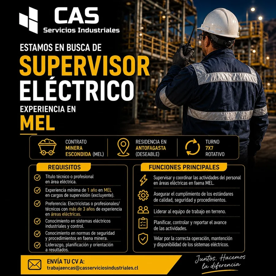 Supervisor Eléctrico - imagen 1