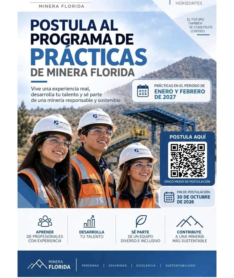 Programa de prácticas Minera Florida - imagen 1