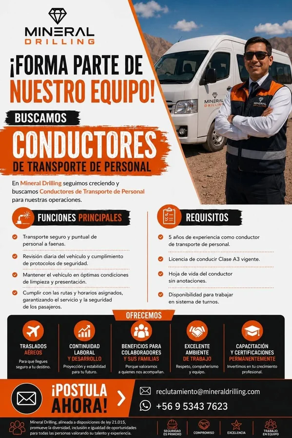 Conductor de Transporte de Personal - imagen 1