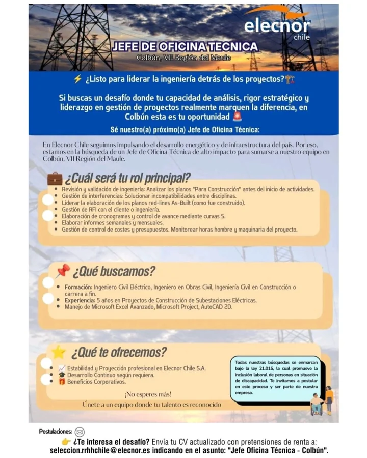 Jefe de Oficina Técnica - imagen 1