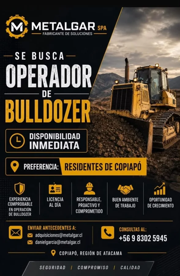 Operador de Bulldozer - imagen 1
