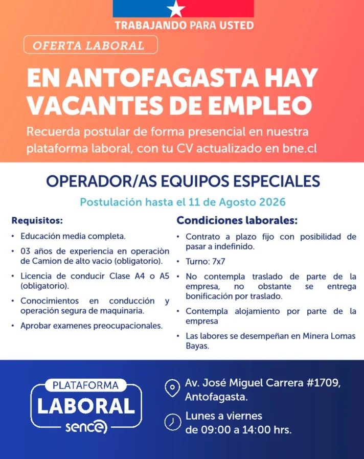 Operador de Equipos Especiales - imagen 1