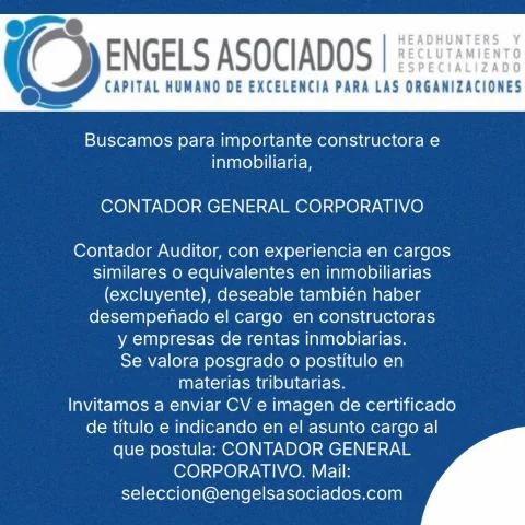Contador General Corporativo - imagen 1