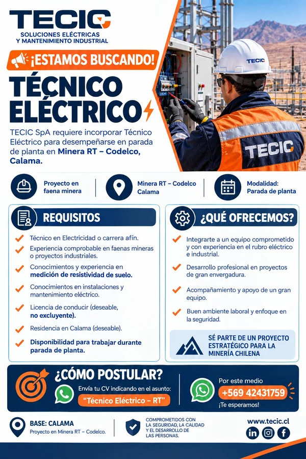 Técnico Eléctrico - imagen 1