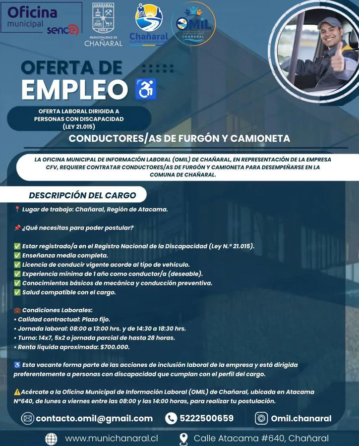 Conductores de furgón y camioneta - imagen 1