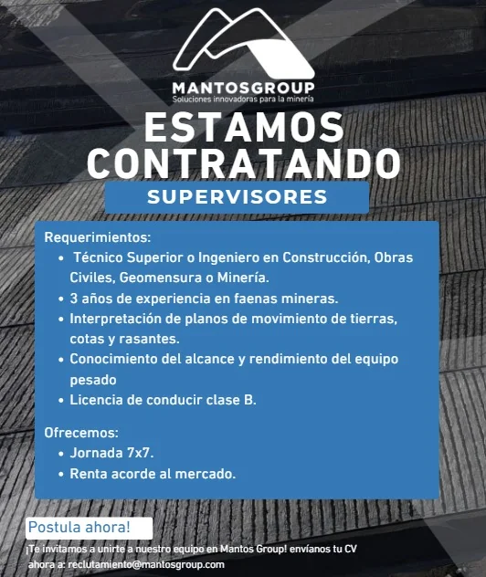 Supervisor de Faena - imagen 1