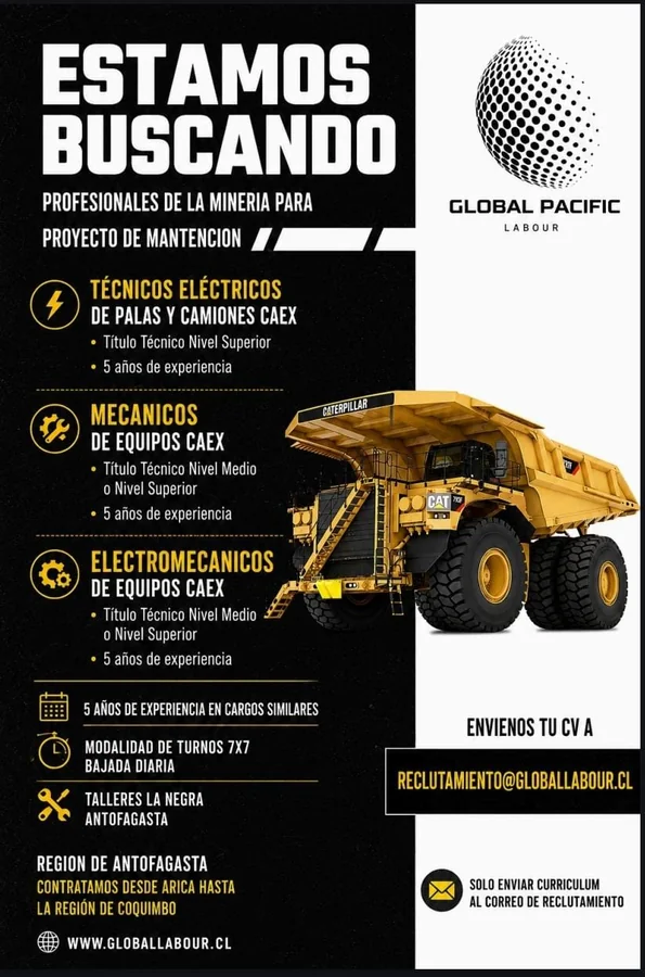 Técnicos y Mecánicos de Equipos CAEX - imagen 1