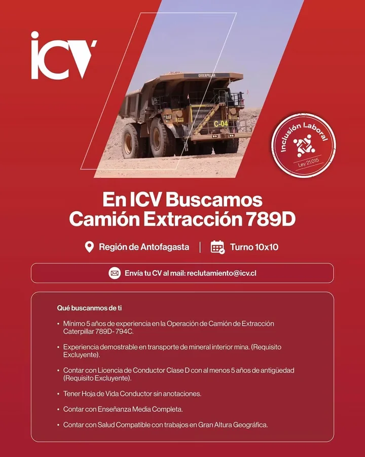 Operador de Camión de Extracción 789D - imagen 1