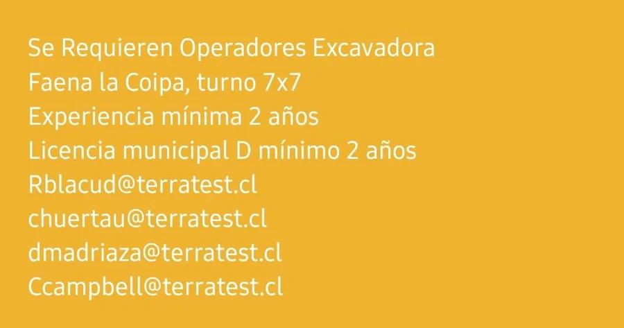 Operadores de Excavadora - imagen 1