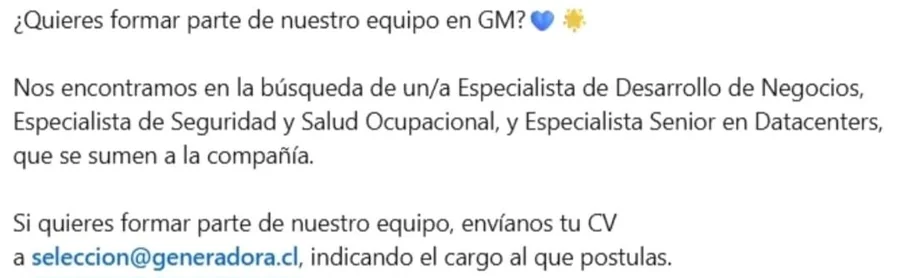 Especialistas de Desarrollo, Seguridad y Datacenters - imagen 1