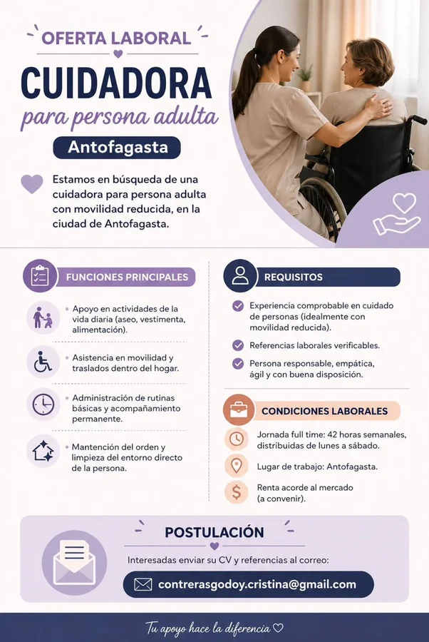 Cuidadora para Persona Adulta - imagen 1