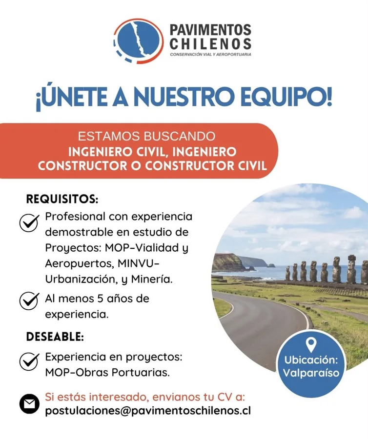Ingeniero Civil o Constructor Civil - imagen 1
