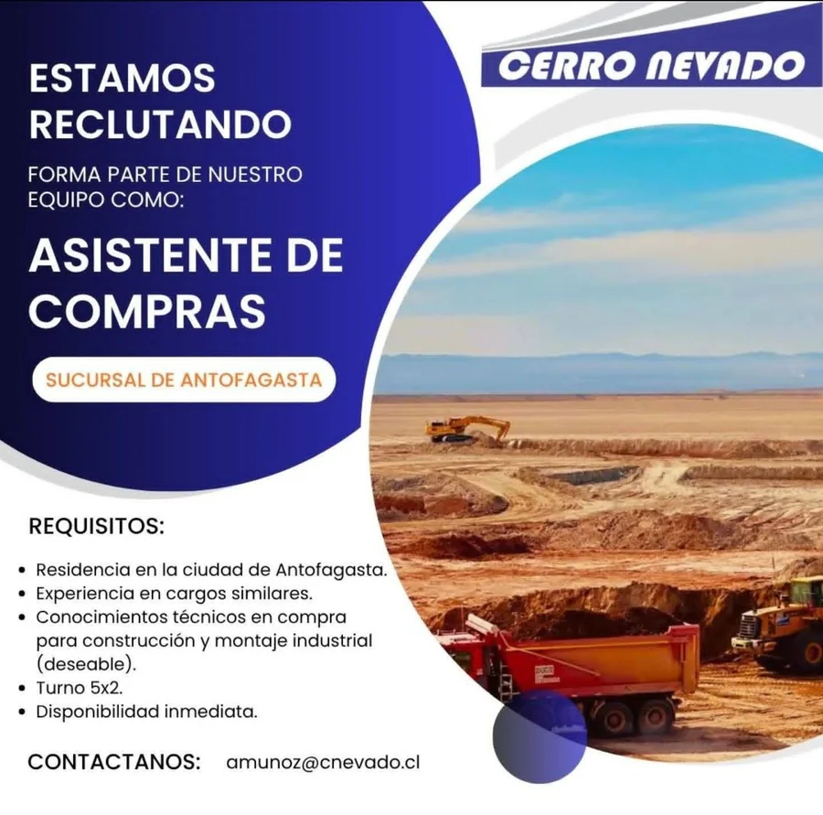 Asistente de Compras - Antofagasta - imagen 1
