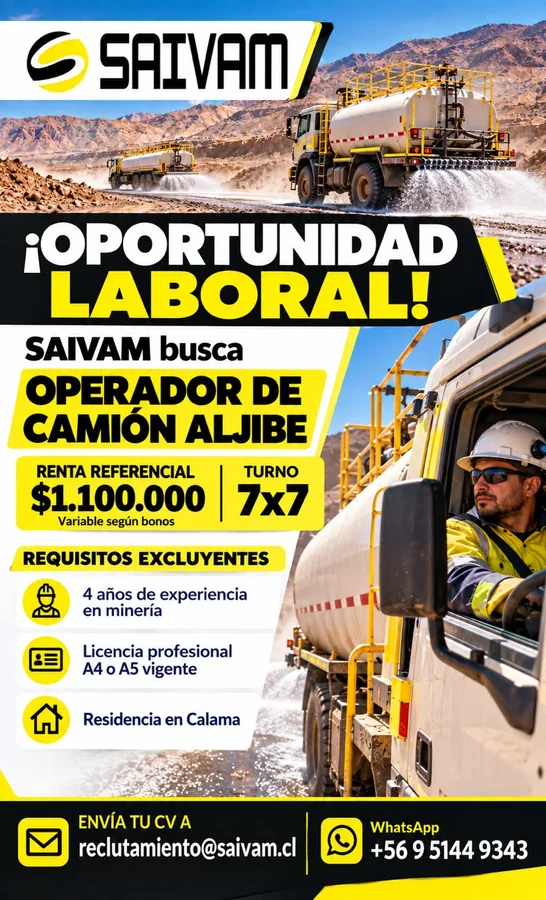 Operador de Camión Aljibe - imagen 1