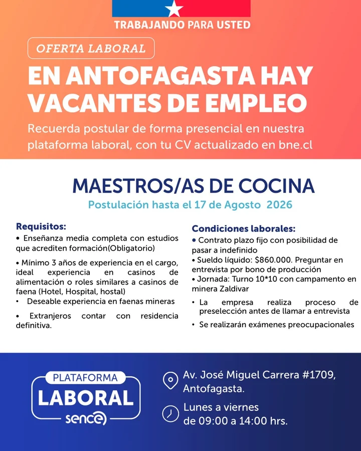 Maestro/a de Cocina - imagen 1