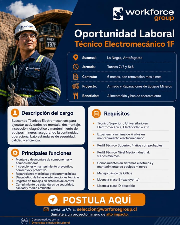 Técnico Electromecánico - imagen 1