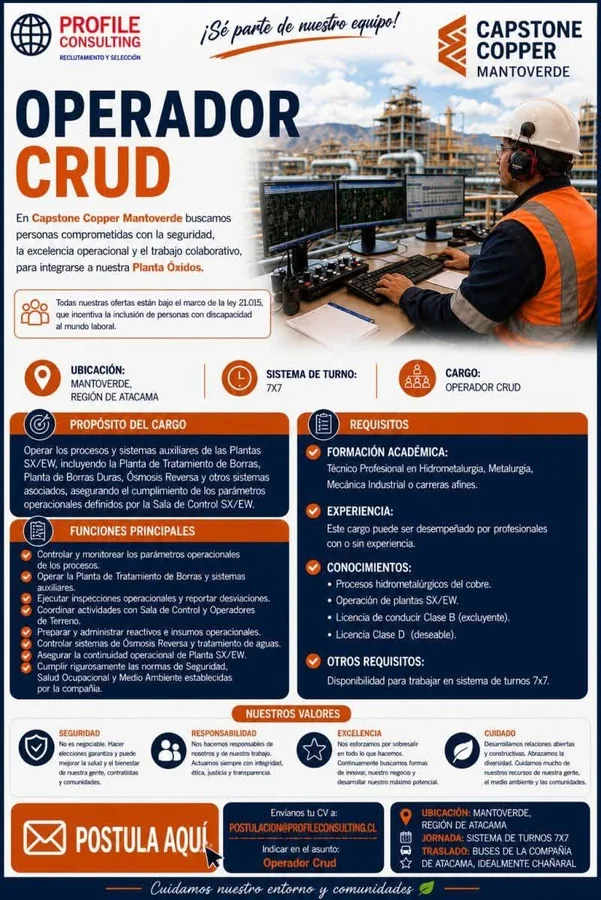 Operador CRUD - imagen 1