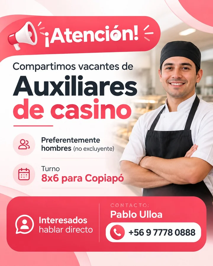 Auxiliares de casino - imagen 1