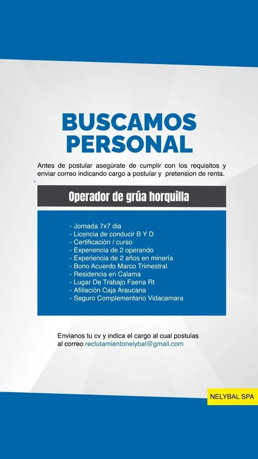 Operador de grúa horquilla - imagen 1
