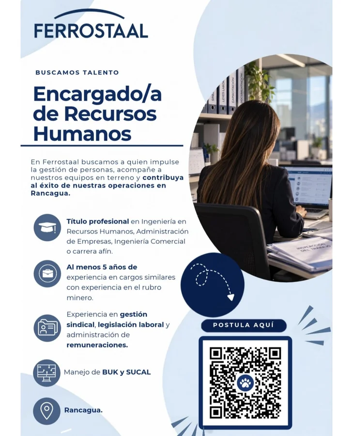 Encargado/a de Recursos Humanos - imagen 1