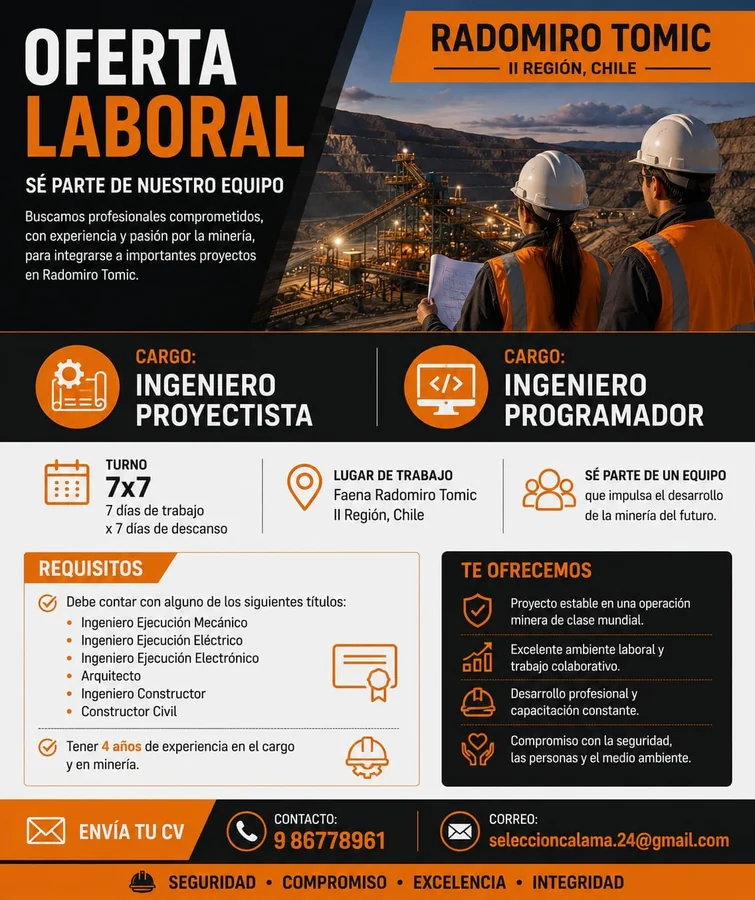Ingeniero Proyectista y Programador - imagen 1