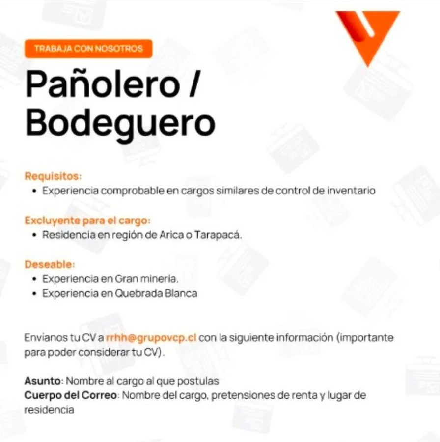 Pañolero / Bodeguero - imagen 1