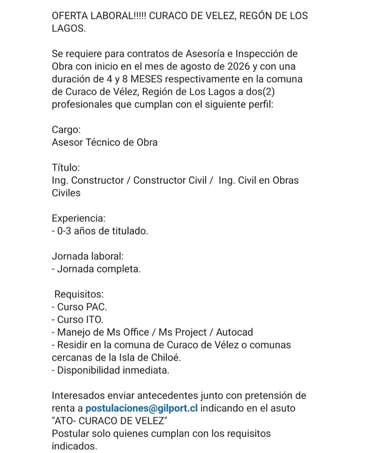 Asesor Técnico de Obra - imagen 1