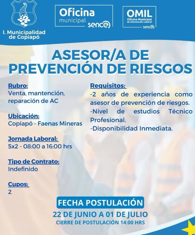 Asesor/a de Prevención de Riesgos - imagen 1