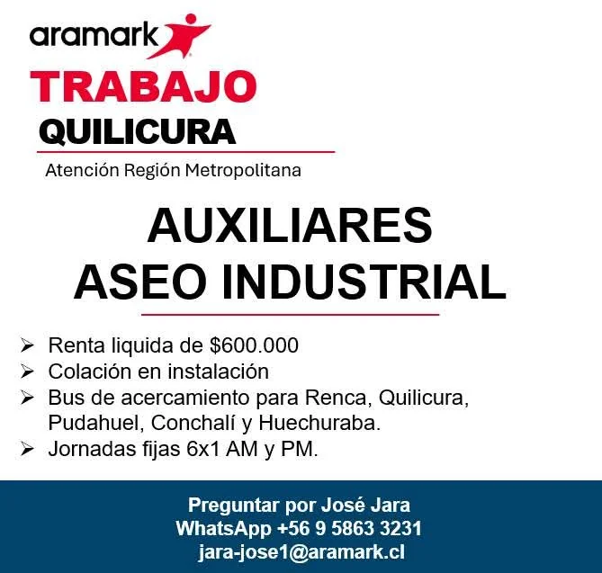 Auxiliares de Aseo Industrial - imagen 1