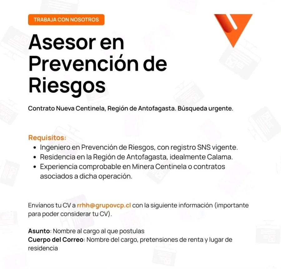 Asesor en Prevención de Riesgos - imagen 1