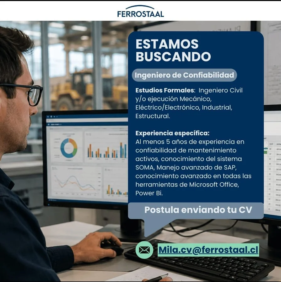 Ingeniero de Confiabilidad - imagen 1