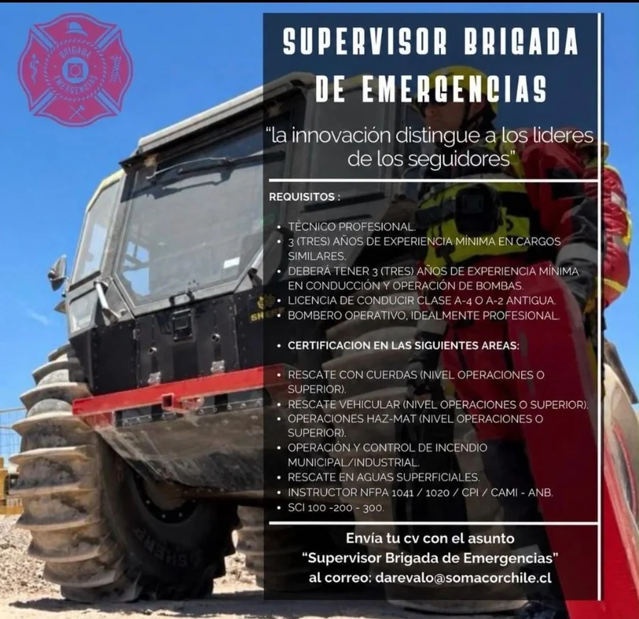 Supervisor Brigada de Emergencias - imagen 1
