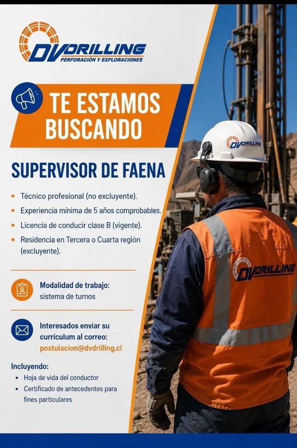 Supervisor de Faena - imagen 1