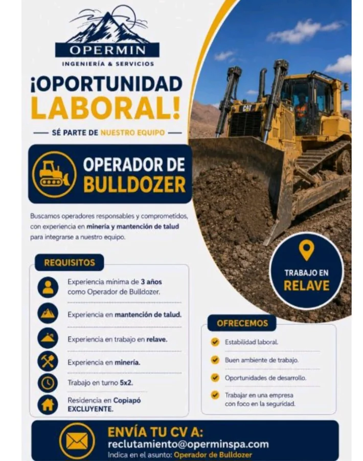 Operador de Bulldozer - imagen 1