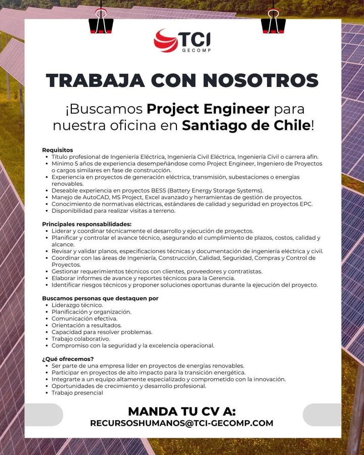 Project Engineer - imagen 1