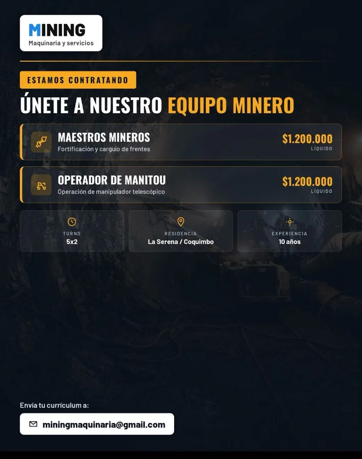 Maestros Mineros y Operador de Manitou - imagen 1