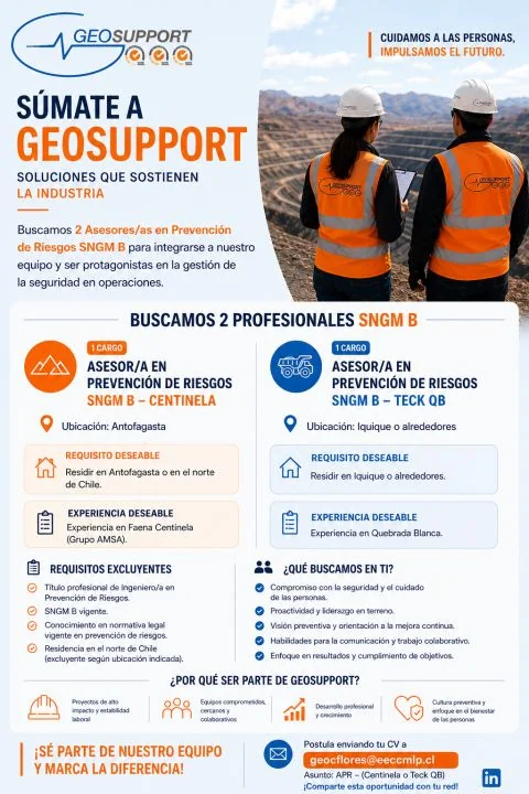 Asesor/a en Prevención de Riesgos SNGM B - imagen 1