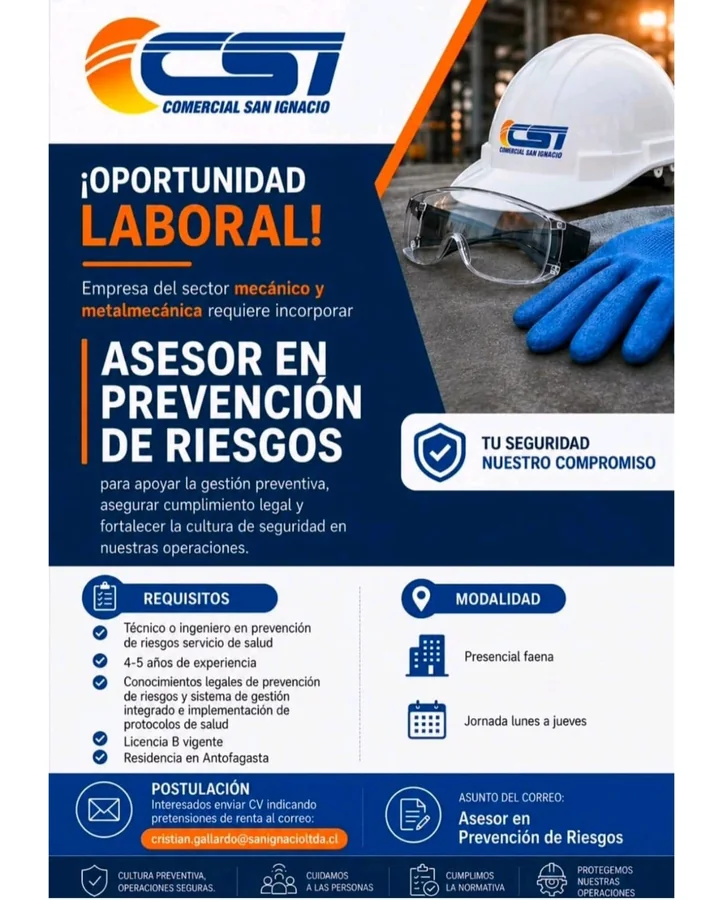 Asesor en Prevención de Riesgos - imagen 1