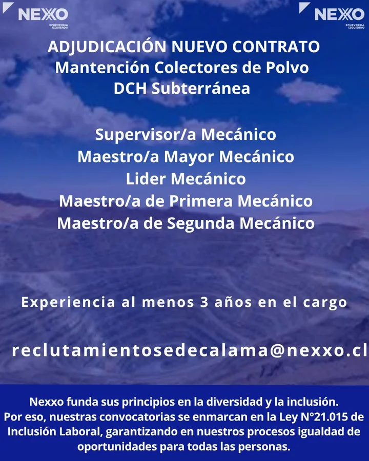 Personal Mecánico para Mantención - imagen 1