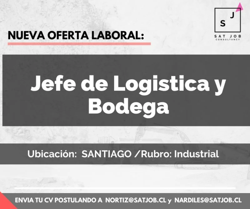 Jefe de Logística y Bodega - imagen 1