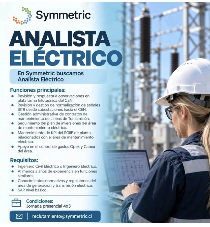 Analista Eléctrico - imagen 1