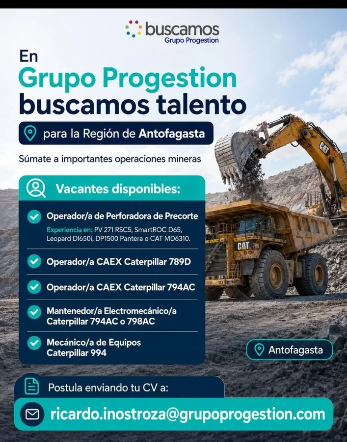 Operadores y Mantenedores para Faena Minera - imagen 1