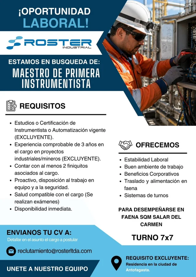 Maestro de Primera Instrumentista - imagen 1