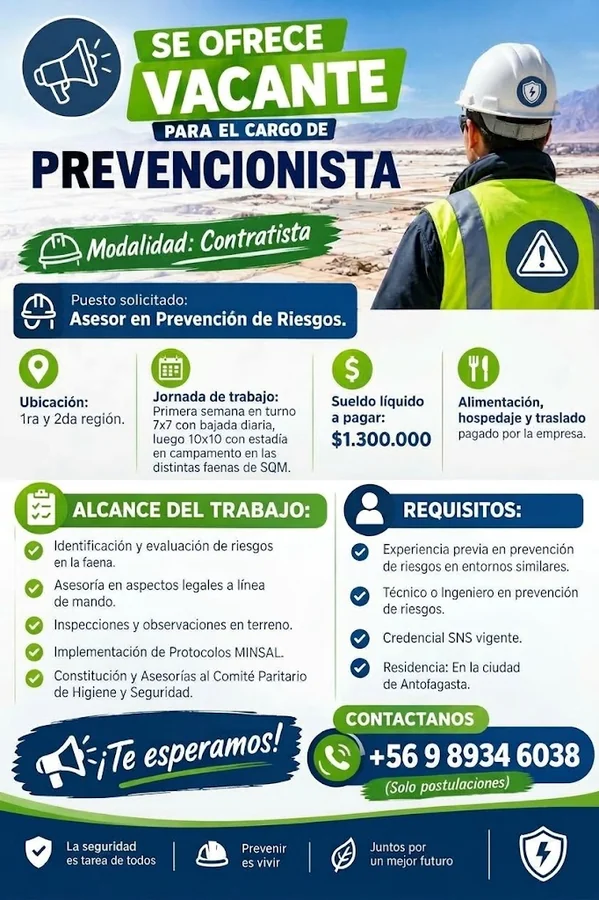 Asesor en Prevención de Riesgos - imagen 1