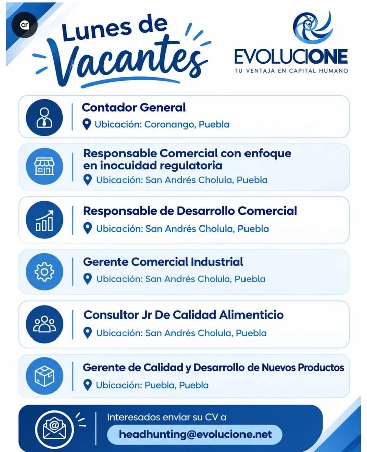 Vacantes Laborales en Evolucione - imagen 1