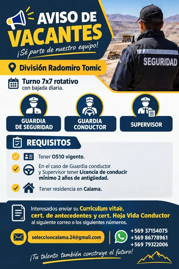 Guardias de Seguridad, Conductores y Supervisores - imagen 1