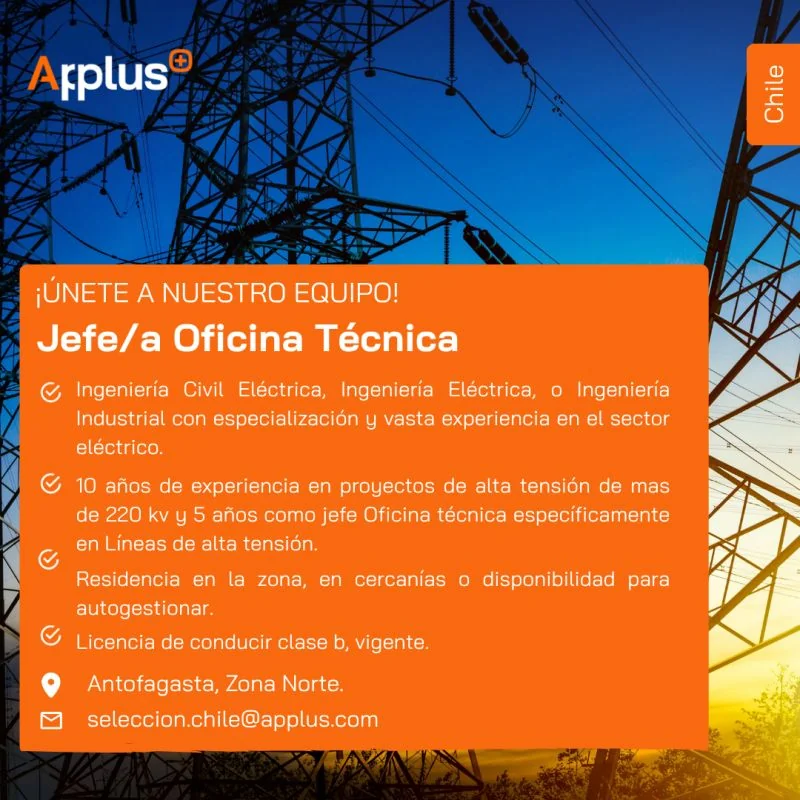 Jefe/a de Oficina Técnica - imagen 1