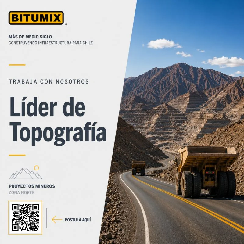Líder de Topografía en Proyectos Mineros - imagen 1